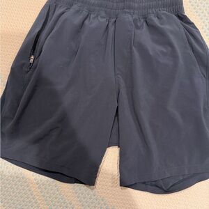 Lululemon athletica Men's Navy Athletic Shorts 5” inseam